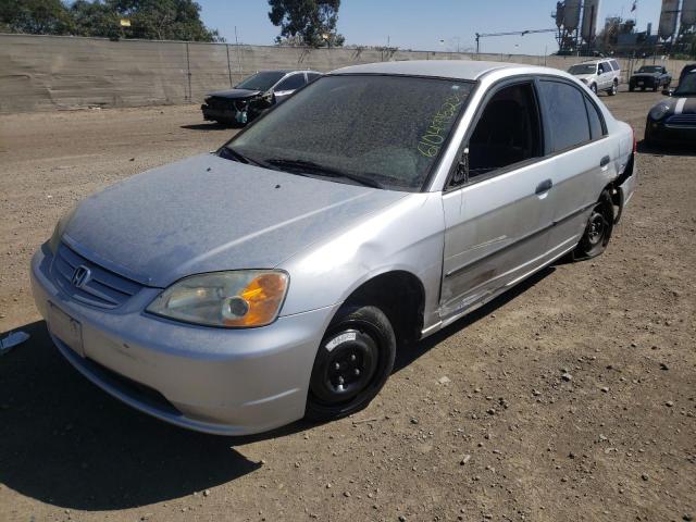 Photo 2 from auction – 2003 HONDA CIVIC DX with VIN 2HGES16133H577449