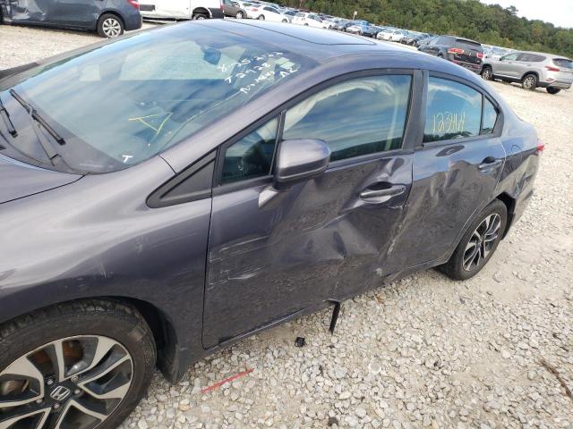 Photo 9 from auction – 2015 HONDA CIVIC EX with VIN 19XFB2F80FE117980