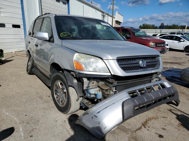 HONDA PILOT EXL 2003 with VIN 2HKYF18643H603539 - Photo from auction