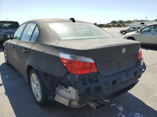 Photo 3 from auction – 2007 BMW 525 I with VIN WBANE53547CW66344