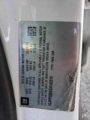 Photo 10 from auction – 2016 BUICK VERANO with VIN 1G4PP5SKXG4142019
