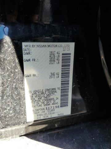 Photo 10 from auction – 2016 NISSAN ALTIMA 2.5 with VIN 1N4AL3AP3GN317198