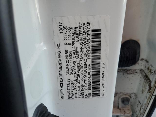Photo 10 from auction – 2018 ACURA TLX TECH with VIN 19UUB3F54JA005294