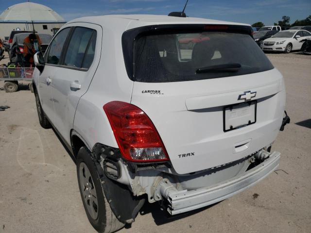 Photo 3 from auction – 2018 CHEVROLET TRAX LS with VIN 3GNCJKSB7JL239044