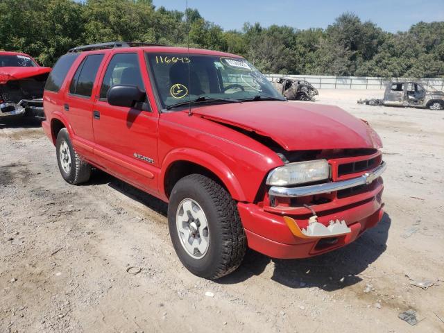 CHEVROLET BLAZER 2003 with VIN 1GNDT13X73K116643 - Photo from auction