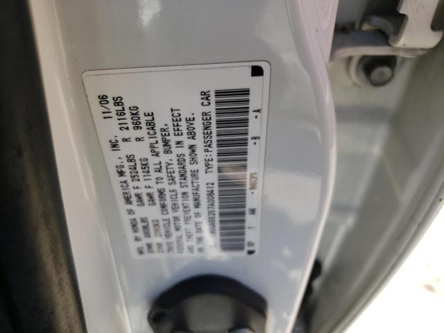 Photo 10 from auction – 2007 ACURA TL with VIN 19UUA66267A008412