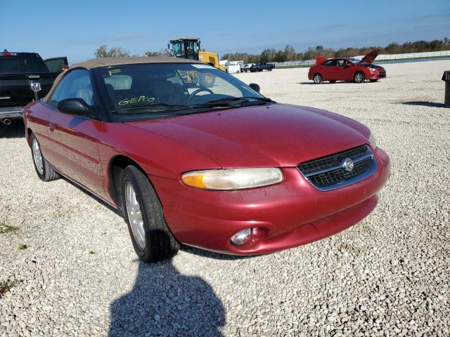 CHRYSLER SEBRING JX 1997 with VIN 3C3EL55HXVT601567 - Photo from auction