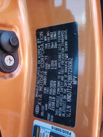 Photo 10 from auction – 2011 KIA SOUL with VIN KNDJT2A28B7239362