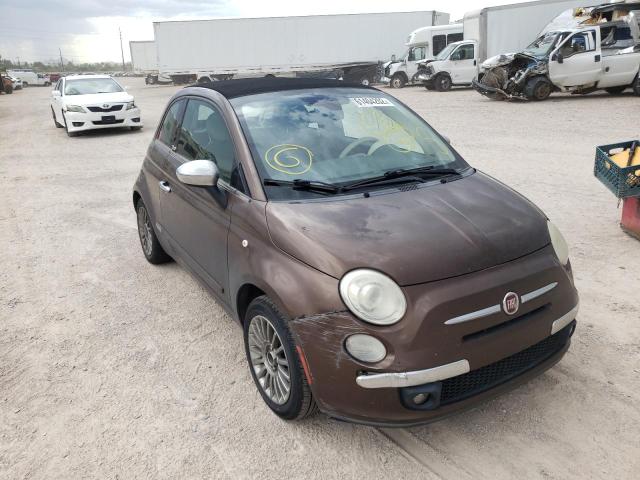 FIAT 500 LOUNGE 2012 with VIN 3C3CFFER2CT119041 - Photo from auction