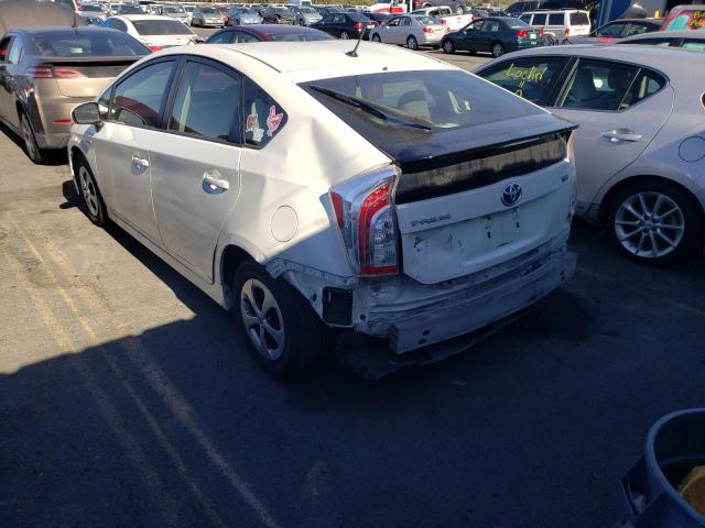 Photo 3 from auction – 2015 TOYOTA PRIUS with VIN JTDKN3DU1F0455795