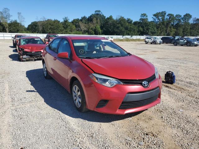 TOYOTA COROLLA L 2014 with VIN 2T1BURHE0EC142170 - Photo from auction