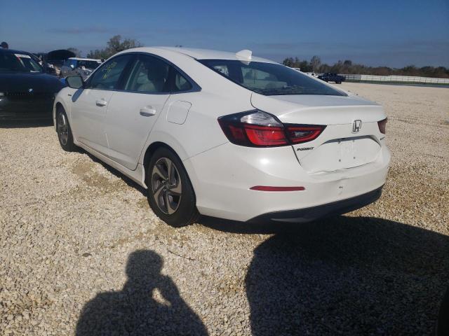 Photo 3 from auction – 2020 HONDA INSIGHT EX with VIN 19XZE4F50LE008226