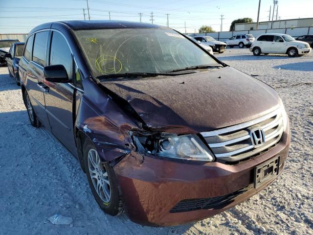 HONDA ODYSSEY EX 2013 with VIN 5FNRL5H61DB080730 - Photo from auction