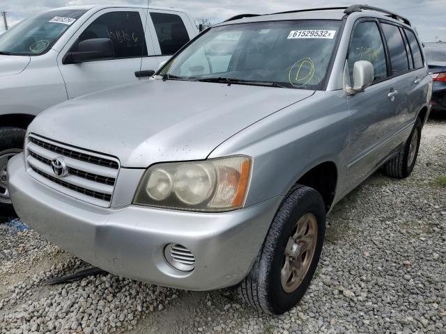 TOYOTA HIGHLANDER 2001 with VIN JTEGD21AX10018489 - Photo from auction