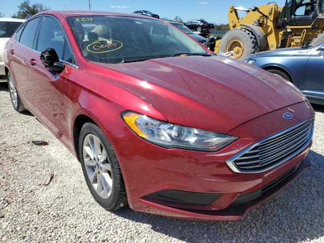 Photo 1 from auction – 2017 FORD FUSION SE with VIN 3FA6P0HDXHR333157