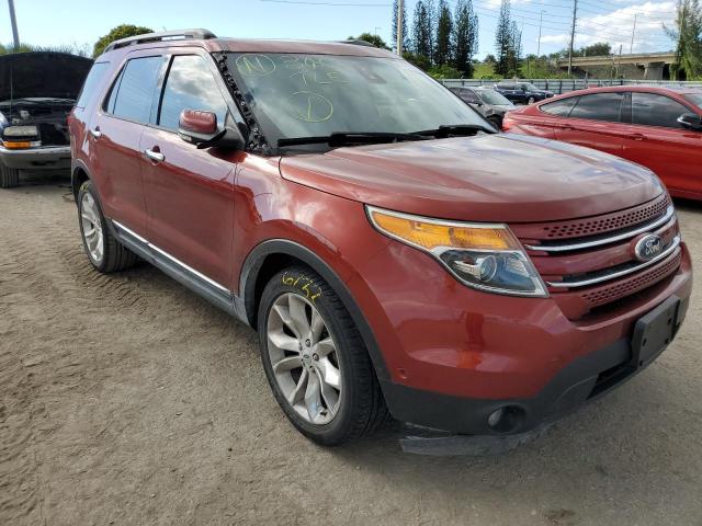 FORD EXPLORER L 2014 with VIN 1FM5K7F82EGA69000 - Photo from auction
