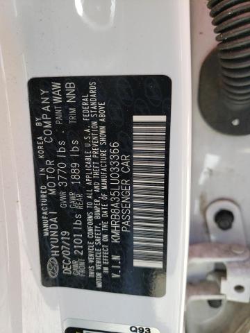 Photo 10 from auction – 2020 HYUNDAI VENUE SE with VIN KMHRB8A35LU033366