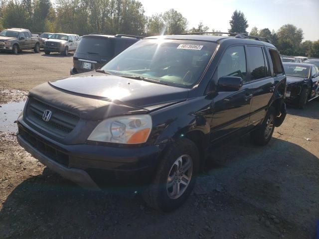 Photo 2 from auction – 2004 HONDA PILOT EXL with VIN 2HKYF18554H568468
