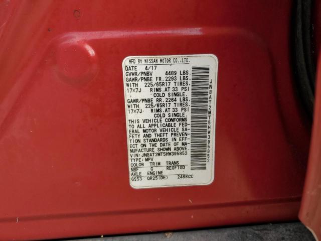 Photo 10 from auction – 2017 NISSAN ROGUE S with VIN JN8AT2MT5HW395852