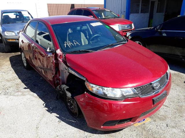 KIA FORTE EX 2010 with VIN KNAFU4A20A5244058 - Photo from auction