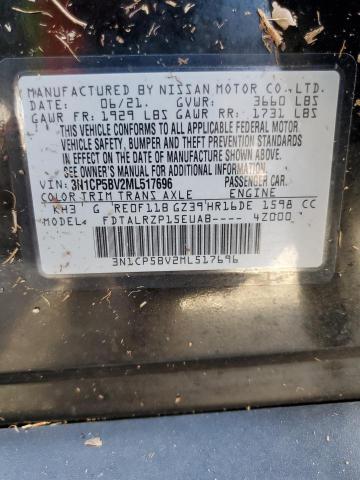 Photo 10 from auction – 2021 NISSAN KICKS S with VIN 3N1CP5BV2ML517696