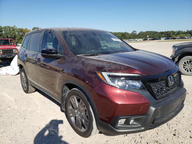 HONDA PASSPORT E 2021 with VIN 5FNYF7H53MB008336 - Photo from auction