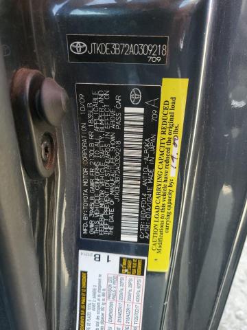 Photo 10 from auction – 2010 TOYOTA SCION TC with VIN JTKDE3B72A0309218