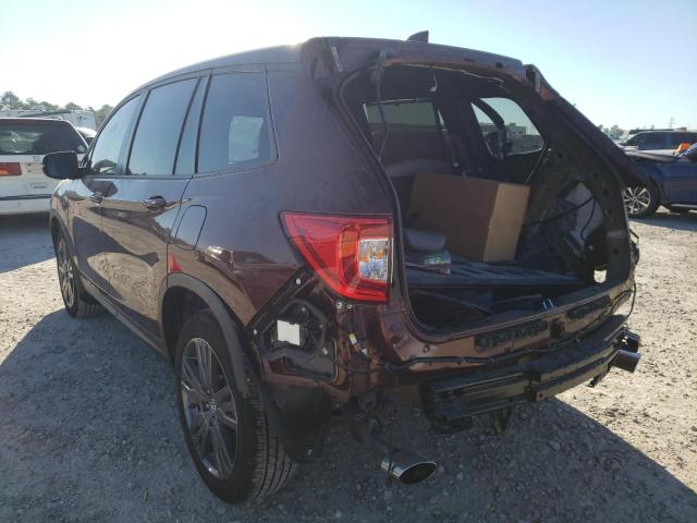 Photo 3 from auction – 2021 HONDA PASSPORT E with VIN 5FNYF7H53MB008336