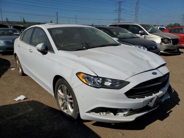 FORD FUSION SE 2018 with VIN 3FA6P0HD5JR284567 - Photo from auction
