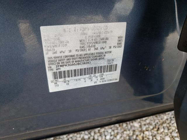 Photo 10 from auction – 2018 FORD EDGE SE with VIN 2FMPK3G95JBC58203