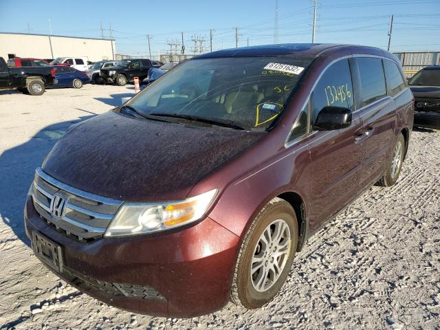 Photo 2 from auction – 2013 HONDA ODYSSEY EX with VIN 5FNRL5H61DB080730