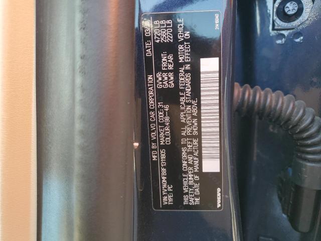 Photo 10 from auction – 2015 VOLVO S60 PREMIE with VIN YV140MFB8F1311805
