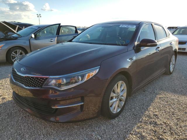 Photo 2 from auction – 2016 KIA OPTIMA EX with VIN 5XXGU4L39GG033975