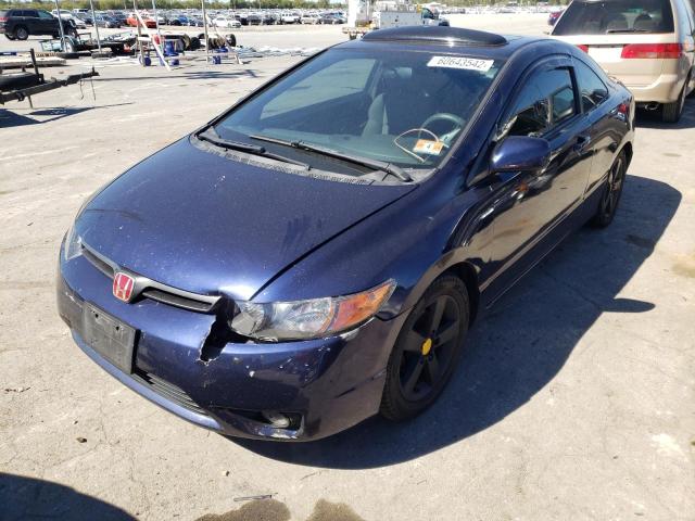 Photo 2 from auction – 2007 HONDA CIVIC EX with VIN 2HGFG12807H523458