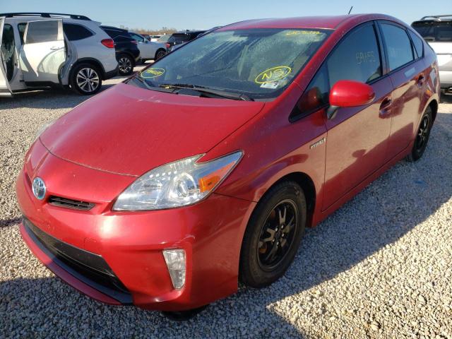 Photo 2 from auction – 2015 TOYOTA PRIUS with VIN JTDKN3DUXF1907611