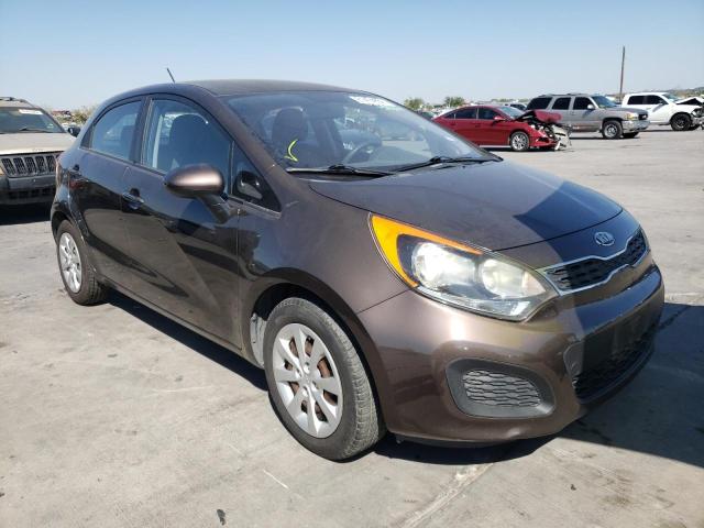 KIA RIO EX 2012 with VIN KNADN5A39C6011778 - Photo from auction