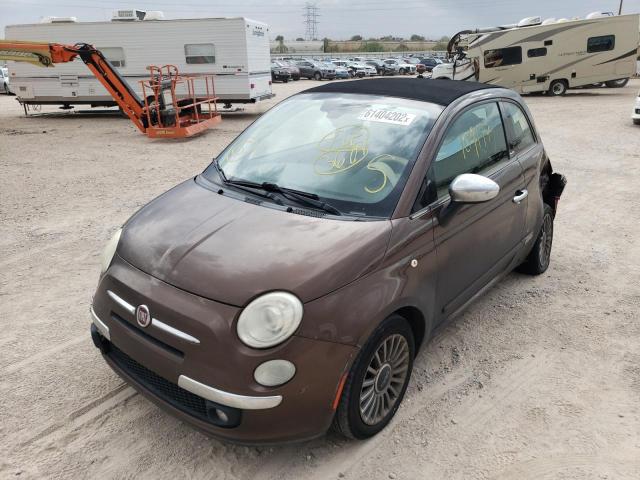 Photo 2 from auction – 2012 FIAT 500 LOUNGE with VIN 3C3CFFER2CT119041