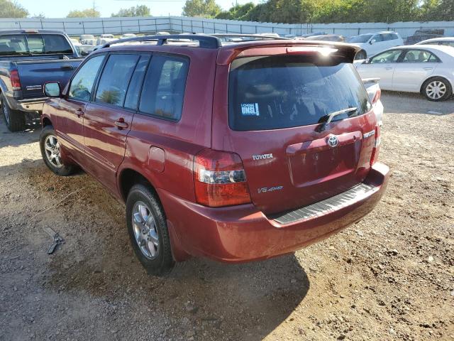 Photo 3 from auction – 2007 TOYOTA HIGHLANDER with VIN JTEEP21A870224711