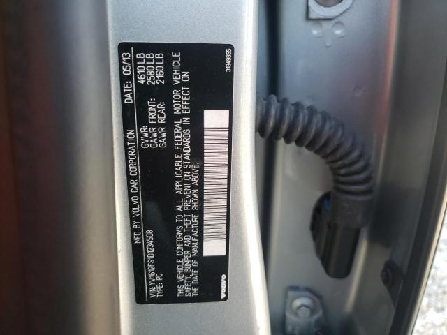 Photo 10 from auction – 2013 VOLVO S60 T5 with VIN YV1612FS1D1234508