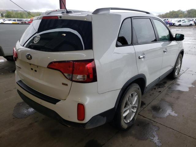 Photo 4 from auction – 2014 KIA SORENTO LX with VIN 5XYKTDA73EG482452