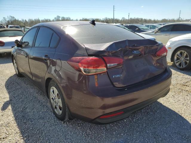 Photo 3 from auction – 2017 KIA FORTE LX with VIN 3KPFK4A76HE159115