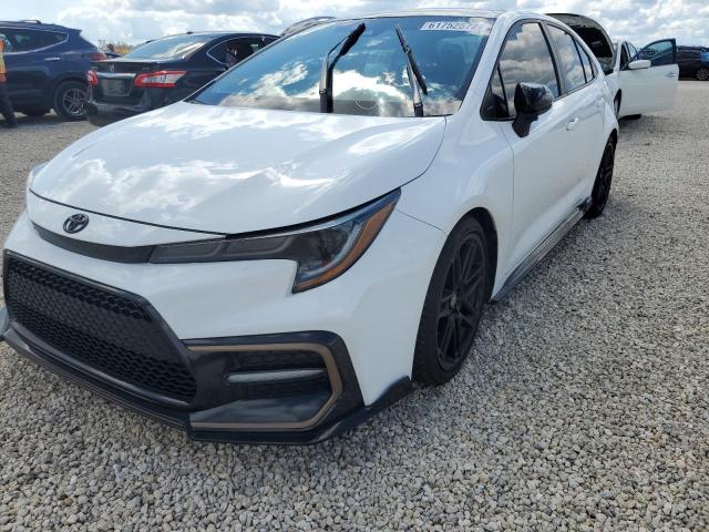Photo 2 from auction – 2021 TOYOTA COROLLA SE with VIN 5YFS4MCE4MP081320