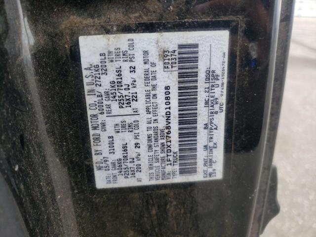 Photo 10 from auction – 1997 FORD F 150 with VIN 1FTDX1768VND10808