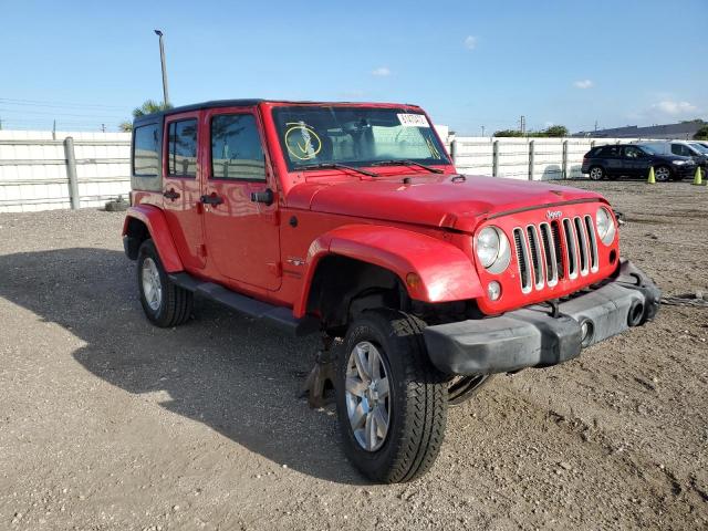 JEEP WRANGLER U 2016 with VIN 1C4BJWEG3GL152314 - Photo from auction