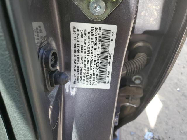 Photo 10 from auction – 2016 HONDA CIVIC EX with VIN 19XFC2F79GE054836