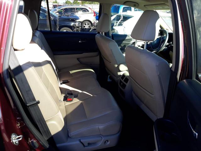 Photo 6 from auction – 2016 HONDA PILOT EXL with VIN 5FNYF6H59GB093942