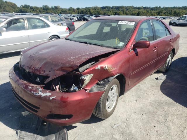 Photo 2 from auction – 2002 TOYOTA CAMRY LE with VIN JTDBE32K620003143