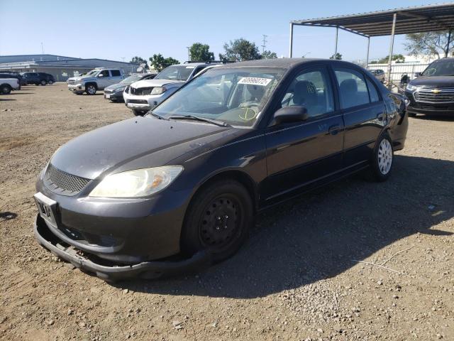 Photo 2 from auction – 2004 HONDA CIVIC LX with VIN 2HGES16544H607109