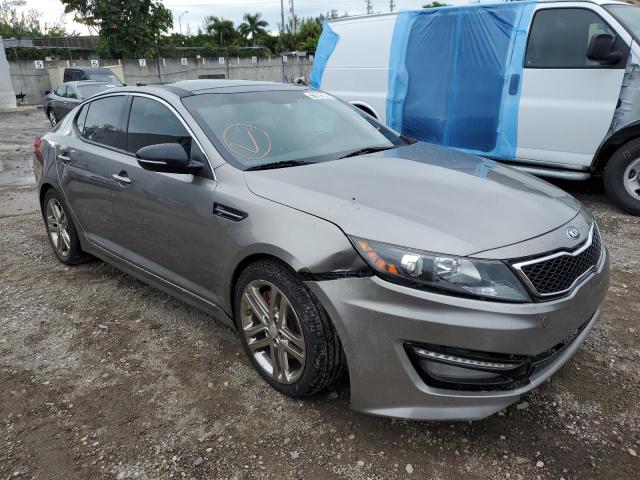 KIA OPTIMA SX 2013 with VIN 5XXGR4A66DG176716 - Photo from auction