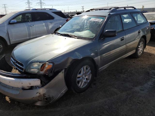 Photo 2 from auction – 2001 SUBARU LEGACY OUT with VIN 4S3BH665917679525